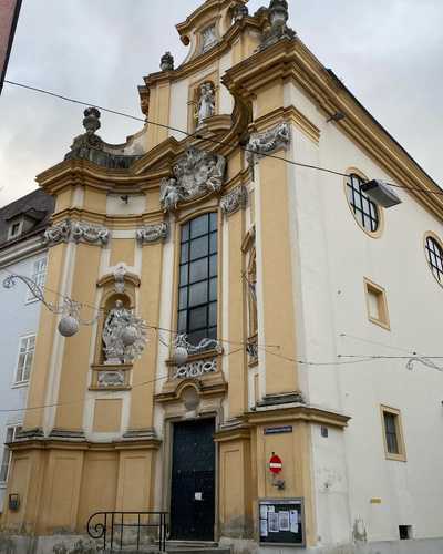 Some amazing buildings here in St Pölten, the capital of the province of Lower Austria. Here for a quick visit to celebrate St Leopold, the patron saint of Lower Austria.